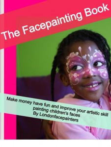 Book cover: the face painting book