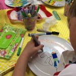 Angry bird IKEA plate painting