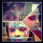 Face painting for entertainment