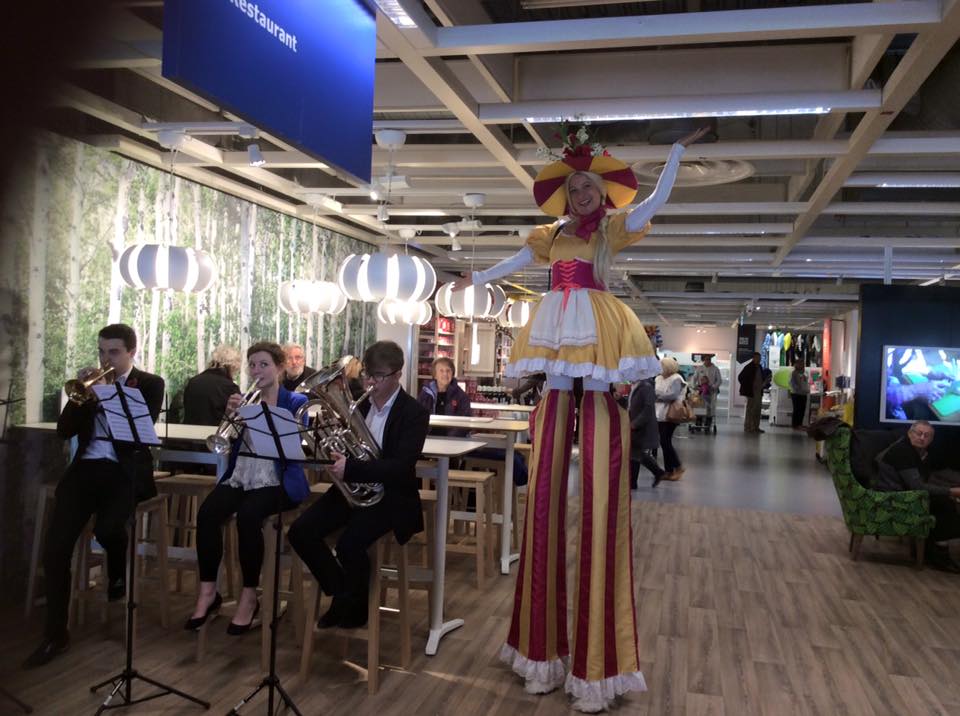 Ikea Lakeside celebrating 20 years in business London Face Painters